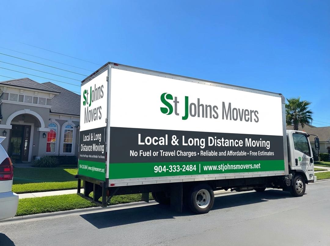 St. Johns Movers navigating historic Mandarin oak canopies